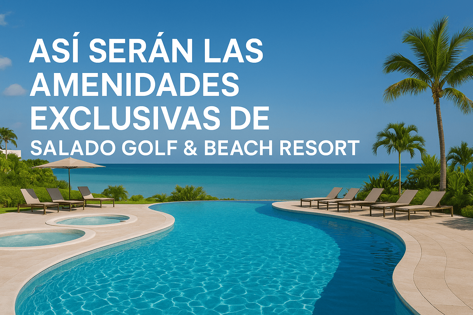 Así serán las amenidades exclusivas de Salado Golf & Beach Resort