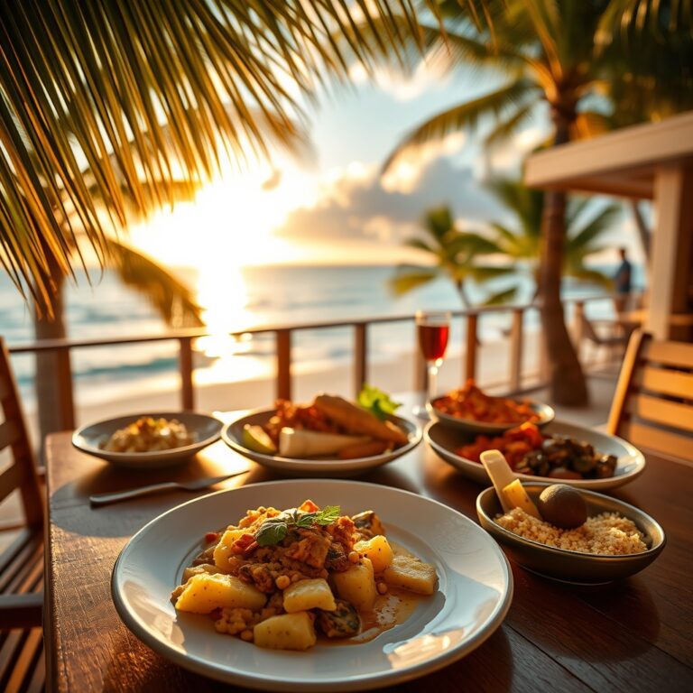 Gastronomía Dominicana en Bávaro: Sabores del Caribe frente al mar