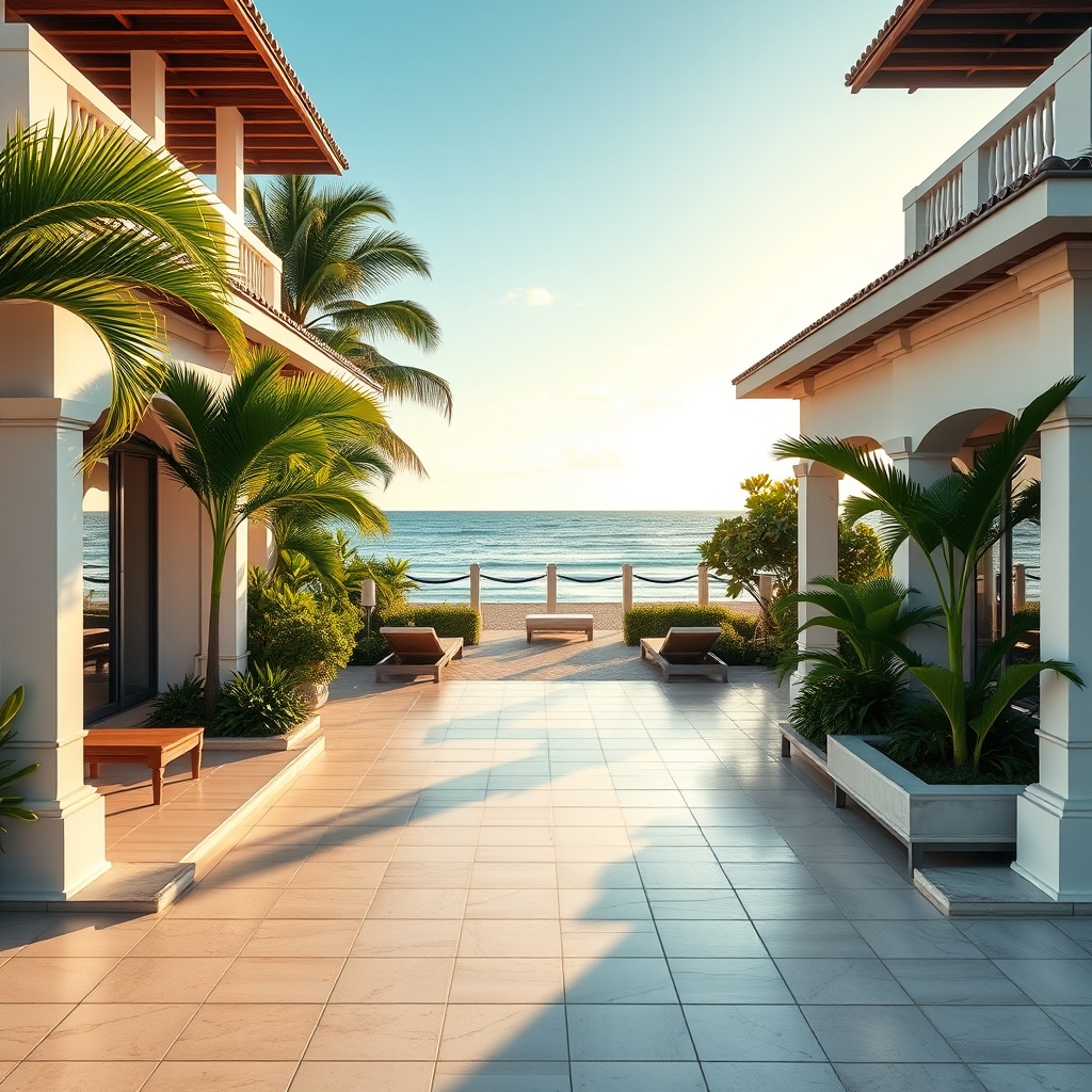 decoración tropical Punta Cana